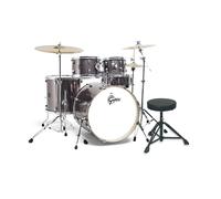 Gretsch Energy 22" Drum Kit w/ Hardware & Paiste 101 Set Grey Steel