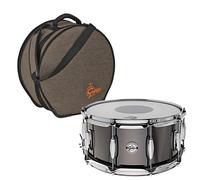 Gretsch Full Range 14 x 6.5 Black Nickel Over Steel Snare & Premium Bag