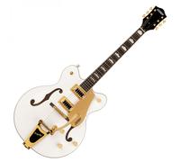 Gretsch G5422TG Electromatic Classic Hollowbody DC Snowcrest White Semi-Acoustic Guitar