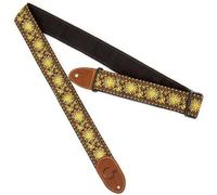 Gretsch Guitar Strap Yellow/Orange Brown End