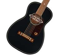 Gretsch Jim Dandy Deltoluxe Parlor Acoustic Guitar, Black Top