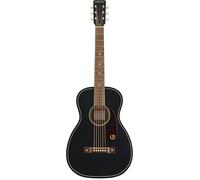 Gretsch Jim Dandy Deltoluxe Parlor Acoustic Guitar, Short-Scale, Black