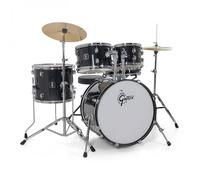 Gretsch Renegade 20" Drum Kit With Hardware & Cymbals Black Mist