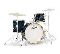 Gretsch Renown Maple 24 3pc Shell Pack Satin Antique Blue Burst