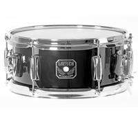 Gretsch SD Snare Drum - Black Hawk Mighty Mini - Full Range - 7-Ply Poplar Shell - Chrome Hardware - Black - 12"x5.5", BH-5512-BK