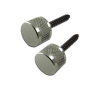 Gretsch Strap Buttons Most Guitars with Mounting Hardware Chrome (Pair)