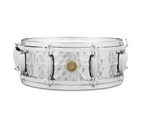 Gretsch USA 14" x 5" Hammered Chrome over Brass Snare Drum