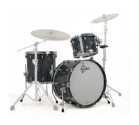 Gretsch USA Brooklyn 22" 3pc Shell Pack Deep Black Marine Pearl