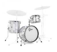 Gretsch USA Brooklyn 3 Piece 18 Shell Pack Silver Sparkle
