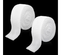 Grevosea 2 Roll 2m Tubular Bandage Elastic Net Wound Dressing Compression Bandage Wrap Tubular Gauze Stockinette Tubing for Legs Arm Without The Use of Adhesive Tape (Size 5)