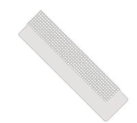 Grevosea 5D Diamond Art Painting Ruler 50 Grids Diamond Drawing Ruler DIY Stainless Steel Dot Painting Tools for Round Full & Partial Drill Cross Stitch (16cm 300 Holes)