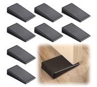 Grevosea 8 Pcs Plastic Shims for Leveling, Table Wedges Furniture Leveling Feet Furniture Levelers for Uneven Floors Stoppers Fixing Wobbly Table Dresser Chair Cabinet Toliet Shims