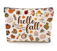 Grewgty Makeup Bag, White, Fall
