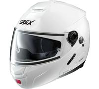 Grex G9.2 Kinetic N-Com Modular Flip-Up Motorcycle Motorbike Helmet White Medium
