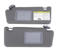 Grey 1 Pair Left Right Sun Visor Panel With Mirror Replacement For Toyota Tacoma 2006-2014 Auto Parts