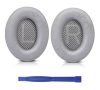 (Grey) 1 Pair Professional Replacement Ear Pads Cushions, Earpads Compatible With Bose Quietcomfort 35 (bose Qc35) And Quiet Comfort 35 Ii (bose Qc35 Ii) Ove