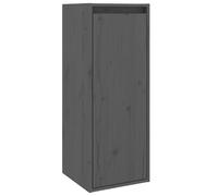 (grey, 1) vidaXL 1/2x Solid Wood Pine Wall Cabinet Shelf Hanging Wall Unit Multi Colours