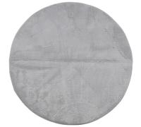 Rug Fluffy Carpet Area IZA Short Pile Scandinavian Look Grey vidaXL