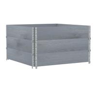 Pallet Collars Garden Raised Bed Vegetable Planter Box Solid Wood Pine vidaXL