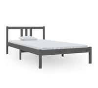 (grey, 100 x 200 cm) vidaXL Solid Wood Bed Frame Wooden Platform Bed Multi Colours Multi Sizes