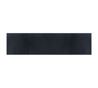 vidaXL Rug Rectangular Grey 100x400 cm Bamboo
