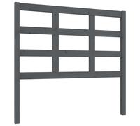 (grey, 105.5 x 4 x 100 cm) vidaXL Bed Headboard Home Bedroom Decorative Bed Header Panel Solid Wood Pine