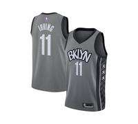 (Grey-11, L) Jersey Brooklyn Nets No.11 Irving Classic Jersey Sports Vest Commemorative Edition Plus Size Unisex