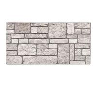 (grey, 11 pcs) vidaXL 3D Wall Panels with Brick Design EPS DIY Wall Tile Cladding Tile 10 pcs