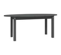 (grey, 110 x 55 x 45 cm) vidaXL Solid Wood Pine Coffee Table Multi Colours 110x55x45 cm/80x40x35 cm