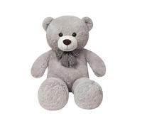 (grey, 120cm) High Quality Giant American Bear Plush Doll Soft Stuffed Animal Teddy Bear