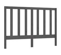 (grey, 126 x 4 x 100 cm) vidaXL Solid Wood Pine Bed Headboard Home Wooden Furniture Multi Colours/Sizes