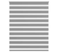 vidaXL Zebra Blind 140 x 175 cm Grey, Grey