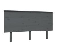 (grey, 144 x 6 x 82.5 cm) vidaXL Bed Headboard Home Bedroom Decorative Bed Header Panel Solid Wood Pine