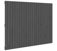 (grey, 146.5 x 3 x 110 cm) vidaXL Solid Wood Pine Wall Headboard Bed Header Multi Colours Multi Sizes