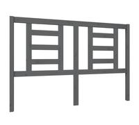 (grey, 146 x 4 x 100 cm) vidaXL Bed Headboard Bedroom Bed Header Decorative Headboard Solid Wood Pine