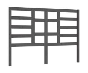 (grey, 146 x 4 x 104 cm) vidaXL Bed Headboard Home Bedroom Decorative Bed Header Panel Solid Wood Pine