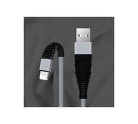 (Grey, 15 CM) Heavy Duty iPhone Charger Cable for iphone 14 13 12 11