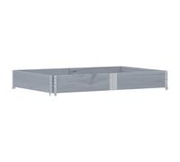 (grey, 150 x 100 cm/ 1 pcs) vidaXL Pallet Collars Garden Raised Bed Vegetable Planter Box Solid Wood Pine