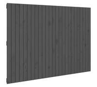 (grey, 159.5 x 3 x 110 cm) vidaXL Solid Wood Pine Wall Headboard Bed Header Multi Colours Multi Sizes