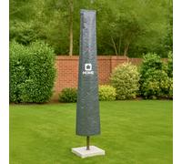 Grey 160cm Heavy Duty Waterproof Parasol Jumbo Protective Cover Home Source Grey One Size