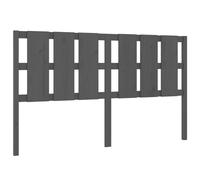 (grey, 165.5 x 4 x 100 cm) vidaXL Bed Headboard Home Bedroom Decorative Bed Header Panel Solid Wood Pine