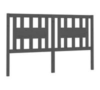 (grey, 166 x 4 x 100 cm) vidaXL Headboard Bedroom Bed Headboard Decorative Bed Header Solid Wood Pine