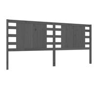 (grey, 166 x 4 x 100 cm) vidaXL Headboard Bedroom Bed Headboard Decorative Bed Header Solid Wood Pine