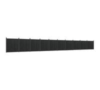 (grey, 1737 x 186 cm) vidaXL Fence Panel Patio Outdoor Privacy Fence Board Garden Picket Fence WPC