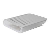 (Grey) 18 Grid Kitchen Egg Storage Eggs Holder Stackable Freezer Dust-proof And Portable Egg Storage Container