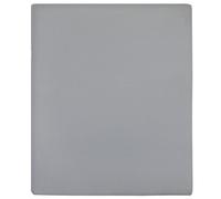 Fitted Sheet Jersey Cotton Grey 180x200 cm Deep Pocket Ultra Soft Premium Fit UK