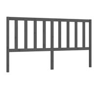 (grey, 186 x 4 x 100 cm) vidaXL Solid Wood Pine Bed Headboard Bedroom Furniture Multi Colours/Sizes