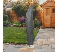 Home Source Duracover Waterproof Parasol Cover, 190cm(6.23ft) - Durable UV Resistant 130g PE Knitting Cloth with Drawstring Closure, Fits Large & Jumbo Parasols, Weatherproof Protection