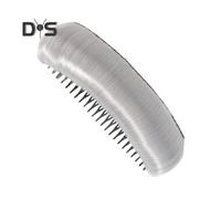 (grey, 1pc) 1/3Pcs Hair Bun Invisible Fluffy Hair Pad Black Brown Blonde False Hair Clip Comb Hair Volume Base Bump Styling Insert Tool Women Hair Accessories
