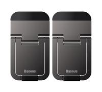 (Grey, 2pcs) Baseus Slim Laptop Kickstand Mini Portable Laptop Stands